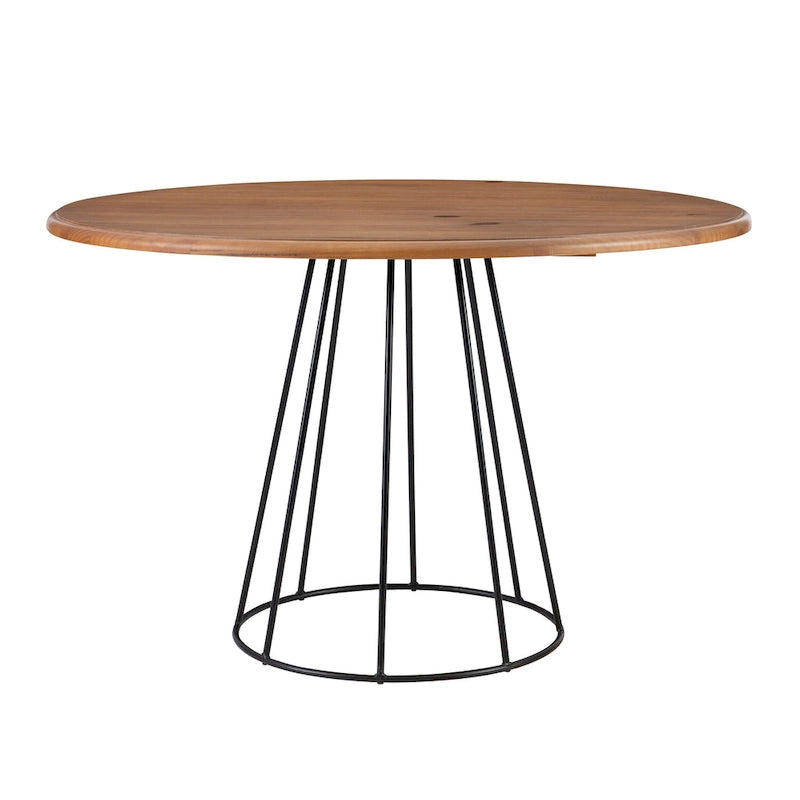 Round Dining Table - Black